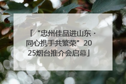 “忠州佳品进山东・同心携手共繁荣”2025烟台推介会启幕