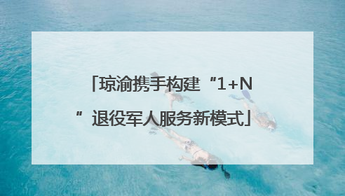 琼渝携手构建“1+N”退役军人服务新模式