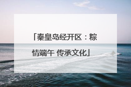 秦皇岛经开区：粽情端午 传承文化