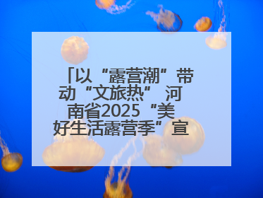以“露营潮”带动“文旅热” 河南省2025“美好生活露营季”宣传推广活动在平舆县启动