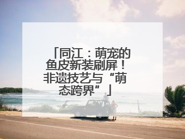 同江：萌宠的鱼皮新装刷屏！非遗技艺与“萌态跨界”
