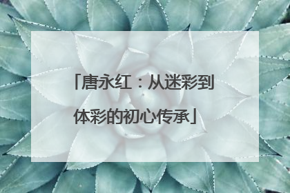 唐永红：从迷彩到体彩的初心传承