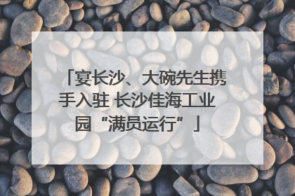 宴长沙、大碗先生携手入驻 长沙佳海工业园“满员运行”