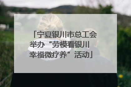 宁夏银川市总工会举办“劳模看银川 幸福微疗养”活动