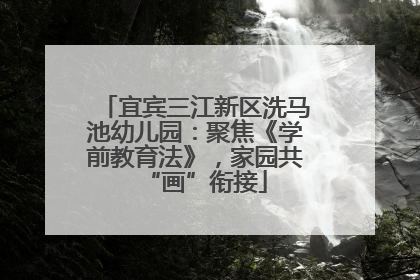 宜宾三江新区洗马池幼儿园：聚焦《学前教育法》，家园共“画”衔接