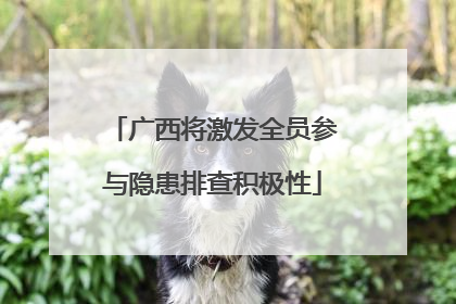 广西将激发全员参与隐患排查积极性