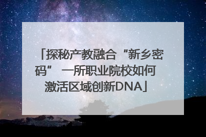 探秘产教融合“新乡密码” 一所职业院校如何激活区域创新DNA