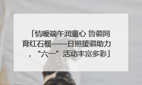 情暖端午润童心 鲁疆同育红石榴——日照援疆助力,“六一”活动丰富多彩