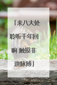 来八大处聆听千年回响 触摸非遗脉搏