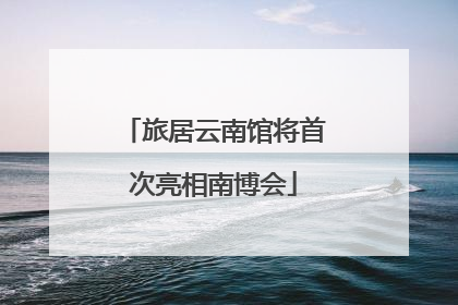 旅居云南馆将首次亮相南博会