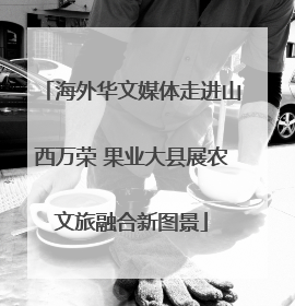 海外华文媒体走进山西万荣 果业大县展农文旅融合新图景