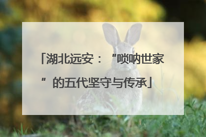 湖北远安：“唢呐世家”的五代坚守与传承
