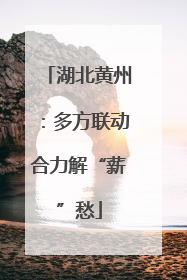 湖北黄州：多方联动合力解“薪”愁