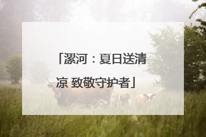 漯河：夏日送清凉 致敬守护者