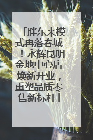 胖东来模式再落春城！永辉昆明金地中心店焕新开业，重塑品质零售新标杆