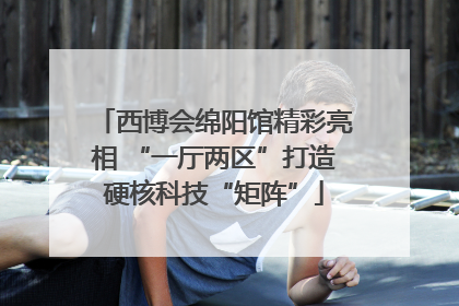 西博会绵阳馆精彩亮相 “一厅两区”打造硬核科技“矩阵”