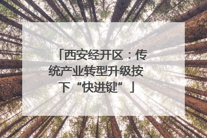 西安经开区：传统产业转型升级按下“快进键”