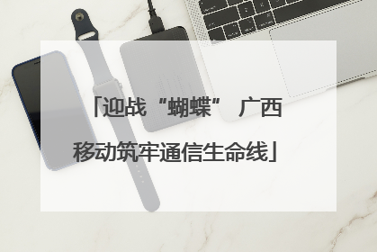 迎战“蝴蝶” 广西移动筑牢通信生命线