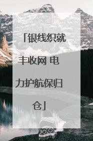 银线织就丰收网 电力护航保归仓
