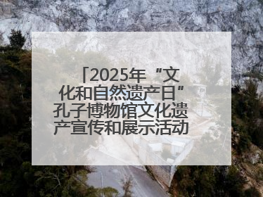 2025年“文化和自然遗产日”孔子博物馆文化遗产宣传和展示活动启动仪式举行