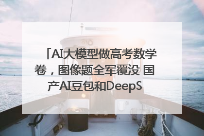 AI大模型做高考数学卷，图像题全军覆没 国产AI豆包和DeepSeek均得分144