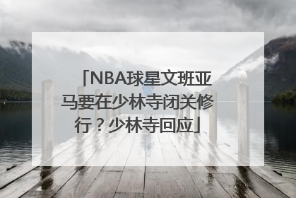 NBA球星文班亚马要在少林寺闭关修行？少林寺回应